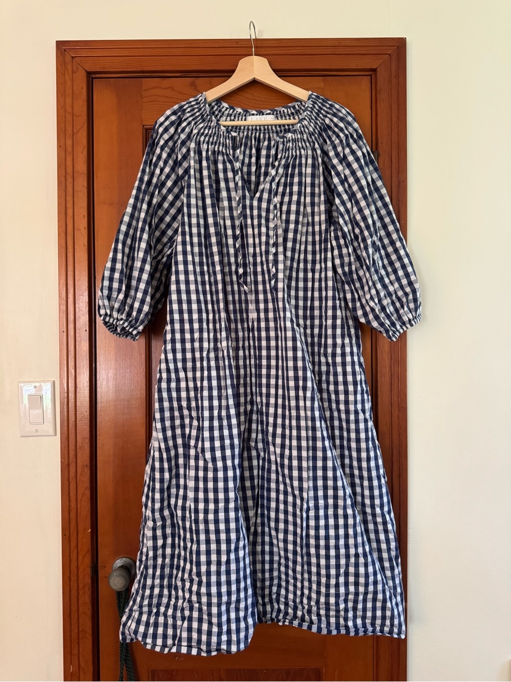 LAKE Hammock MIDI Dress Gingham - Picture 3 of 6